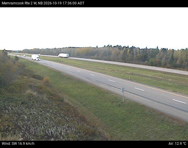 Web Cam image of Memramcook (NB Highway 2)