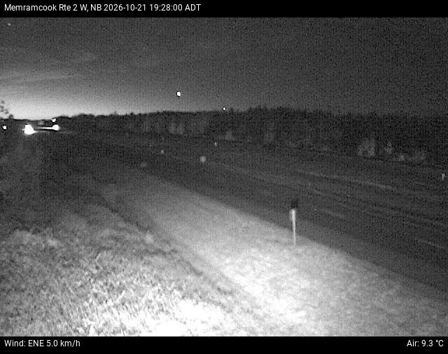 Web Cam image of Memramcook (NB Highway 2)