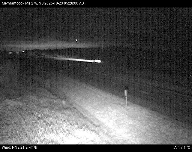 Web Cam image of Memramcook (NB Highway 2)
