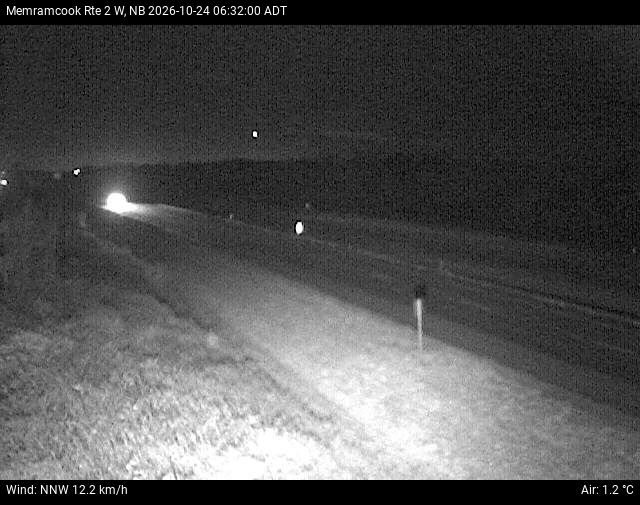 Web Cam image of Memramcook (NB Highway 2)