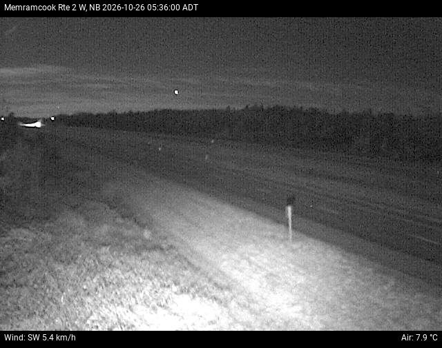 Web Cam image of Memramcook (NB Highway 2)