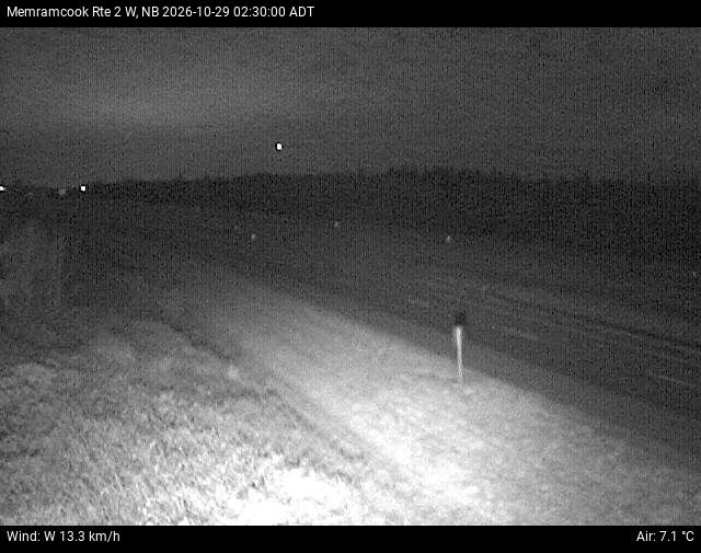 Web Cam image of Memramcook (NB Highway 2)