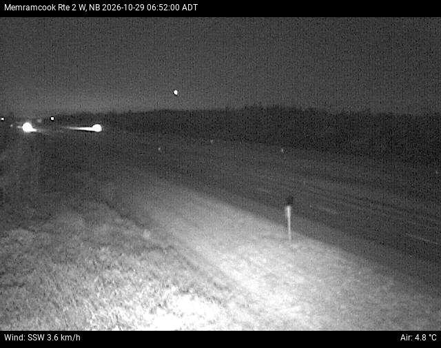Web Cam image of Memramcook (NB Highway 2)
