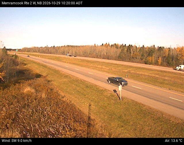 Web Cam image of Memramcook (NB Highway 2)