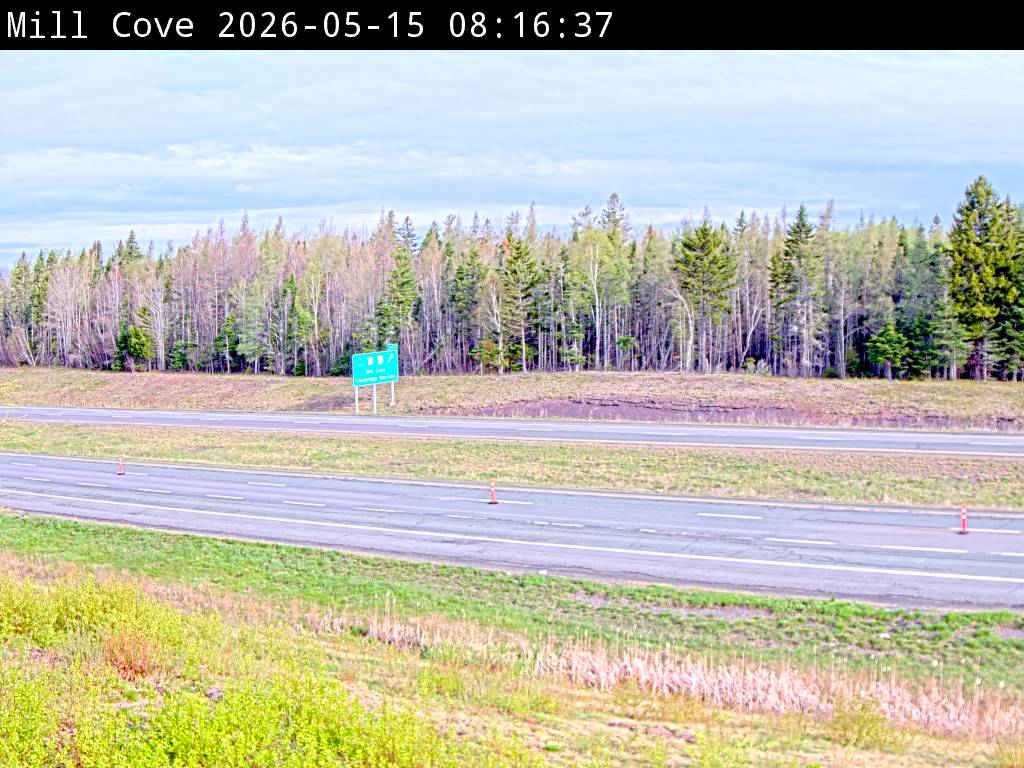 Web Cam image of Mill Cove (NB Highway 2)