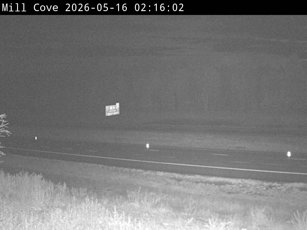 Web Cam image of Mill Cove (NB Highway 2)