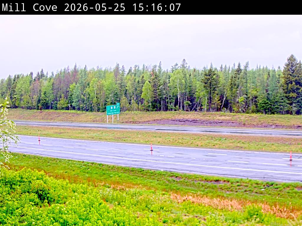 Web Cam image of Mill Cove (NB Highway 2)