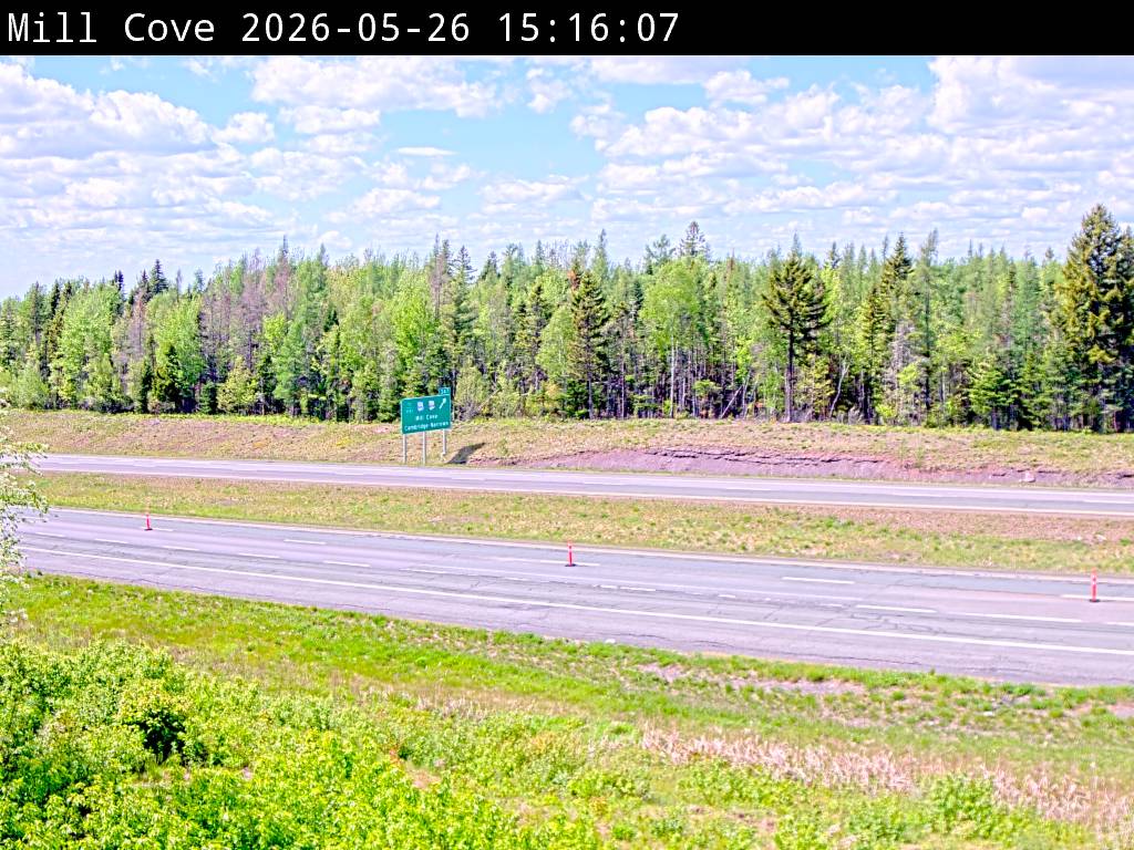 Web Cam image of Mill Cove (NB Highway 2)