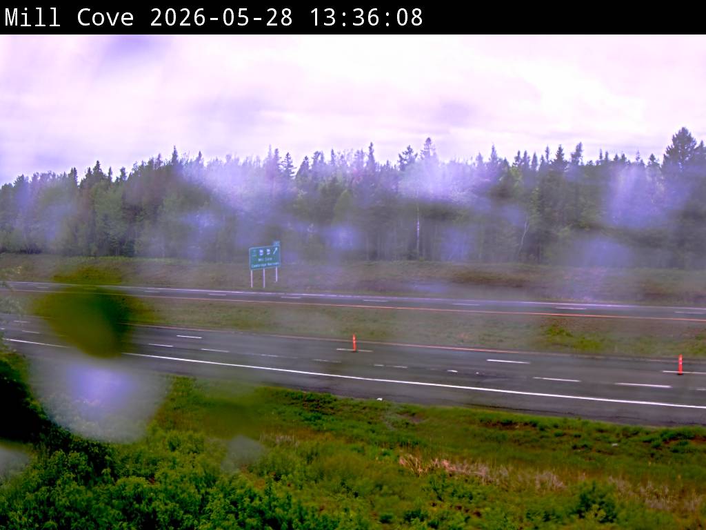 Web Cam image of Mill Cove (NB Highway 2)