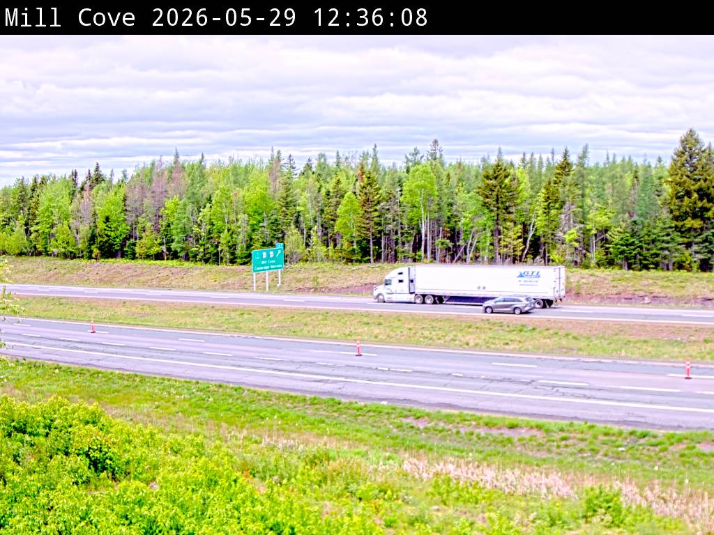 Web Cam image of Mill Cove (NB Highway 2)
