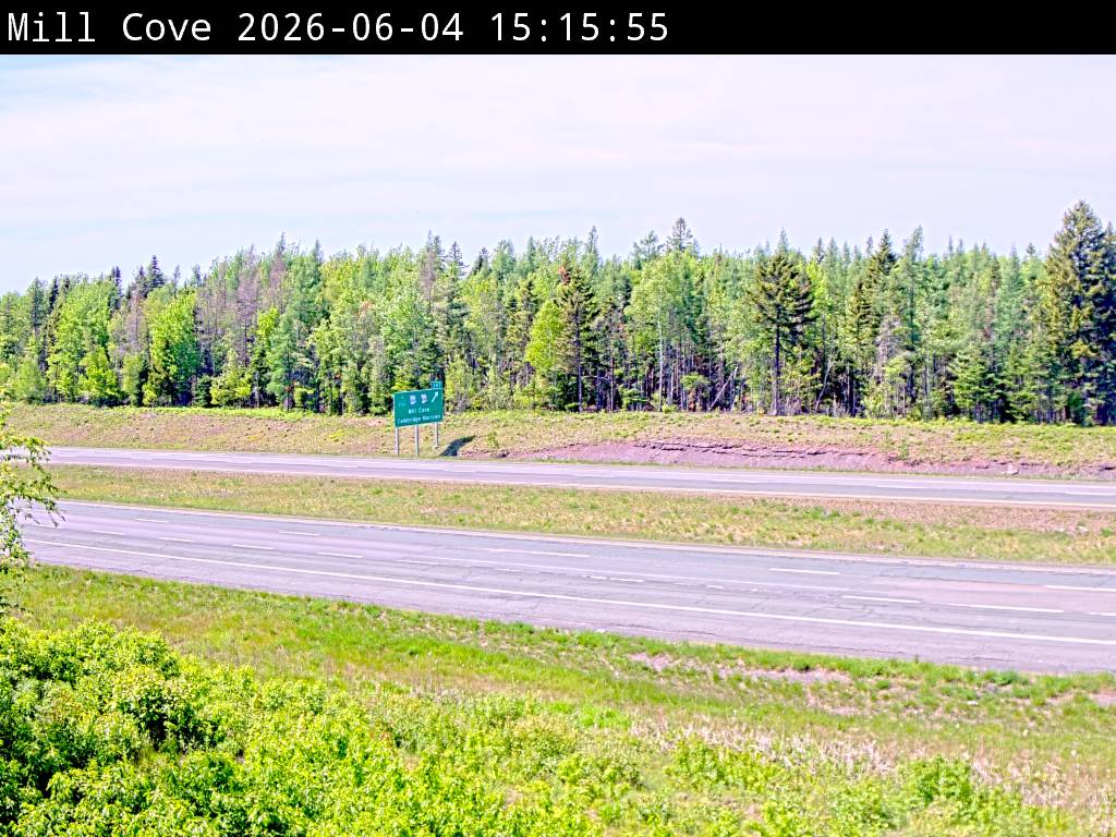 Web Cam image of Mill Cove (NB Highway 2)