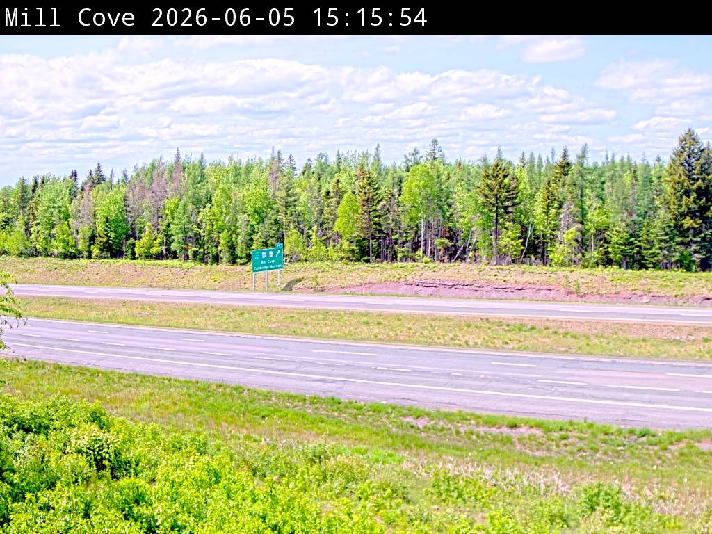 Web Cam image of Mill Cove (NB Highway 2)