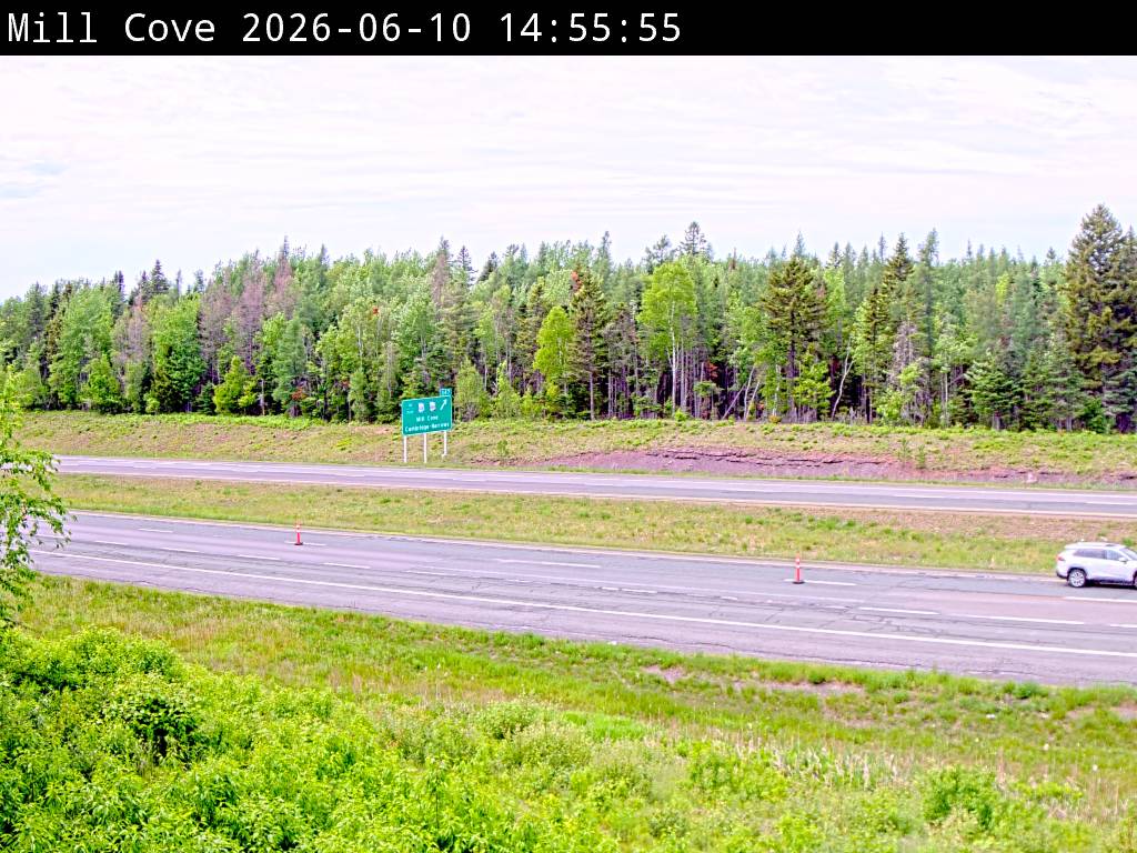 Web Cam image of Mill Cove (NB Highway 2)