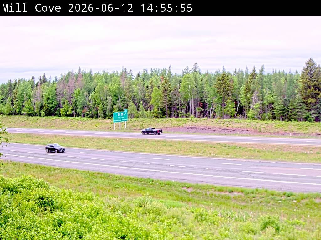 Web Cam image of Mill Cove (NB Highway 2)