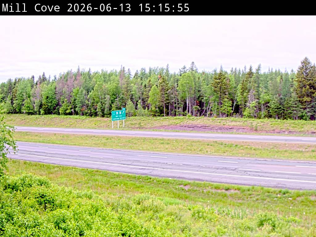 Web Cam image of Mill Cove (NB Highway 2)