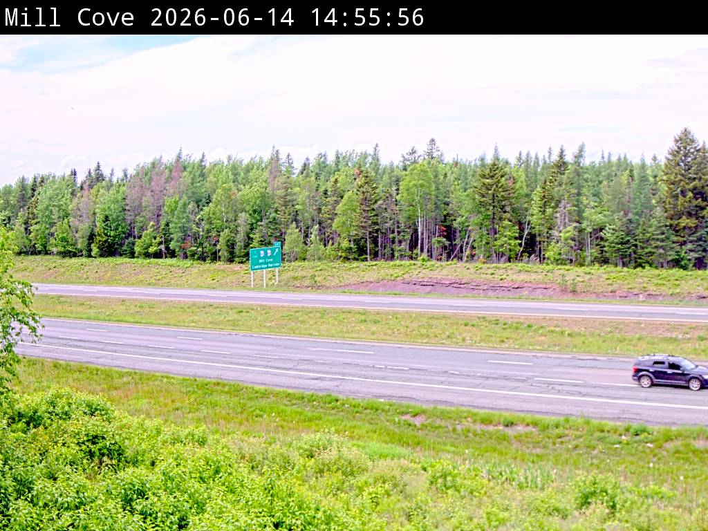 Web Cam image of Mill Cove (NB Highway 2)
