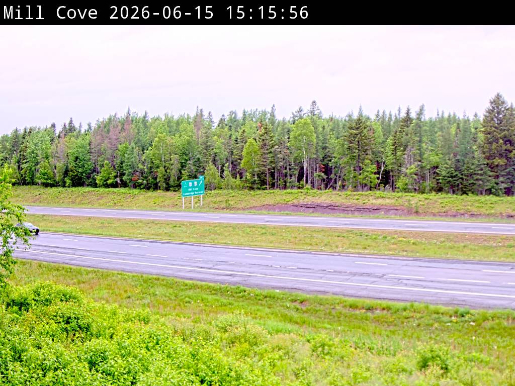 Web Cam image of Mill Cove (NB Highway 2)
