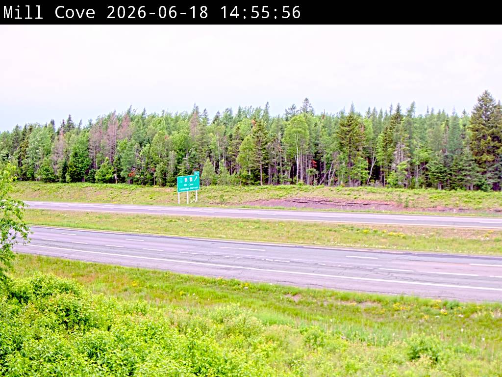 Web Cam image of Mill Cove (NB Highway 2)