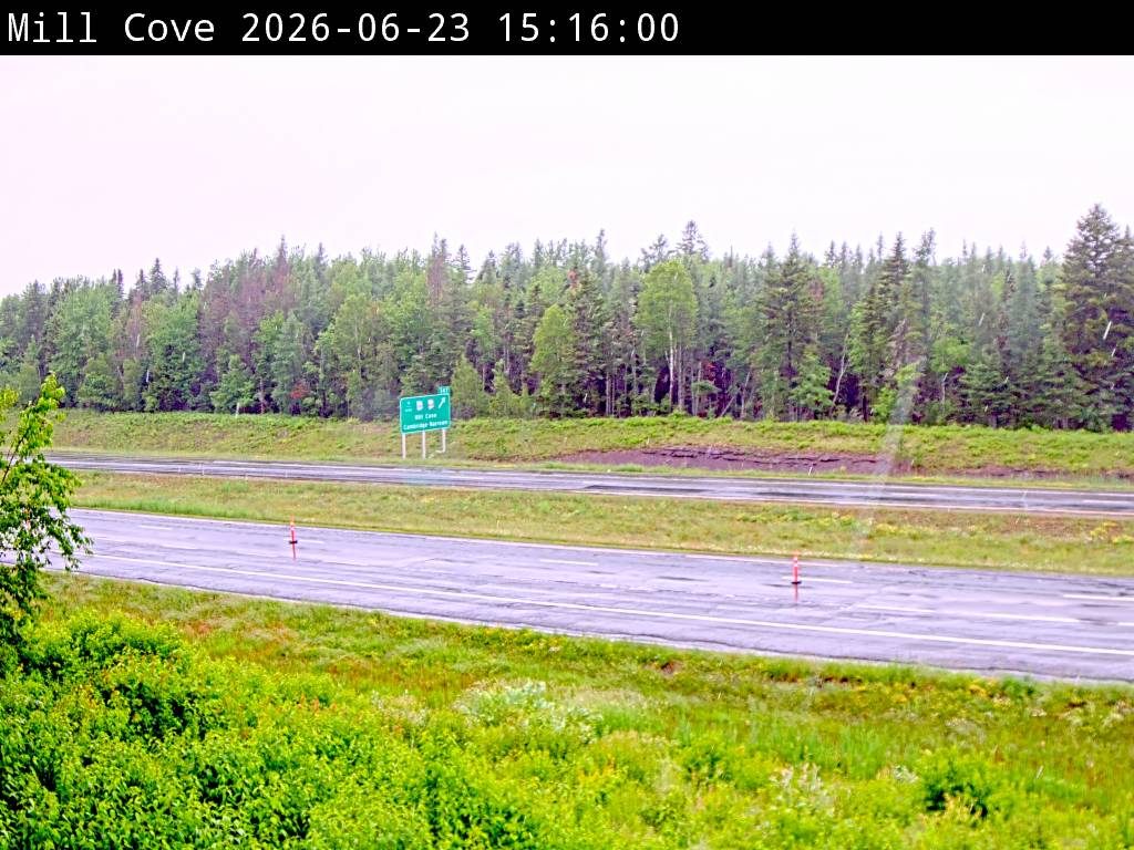 Web Cam image of Mill Cove (NB Highway 2)