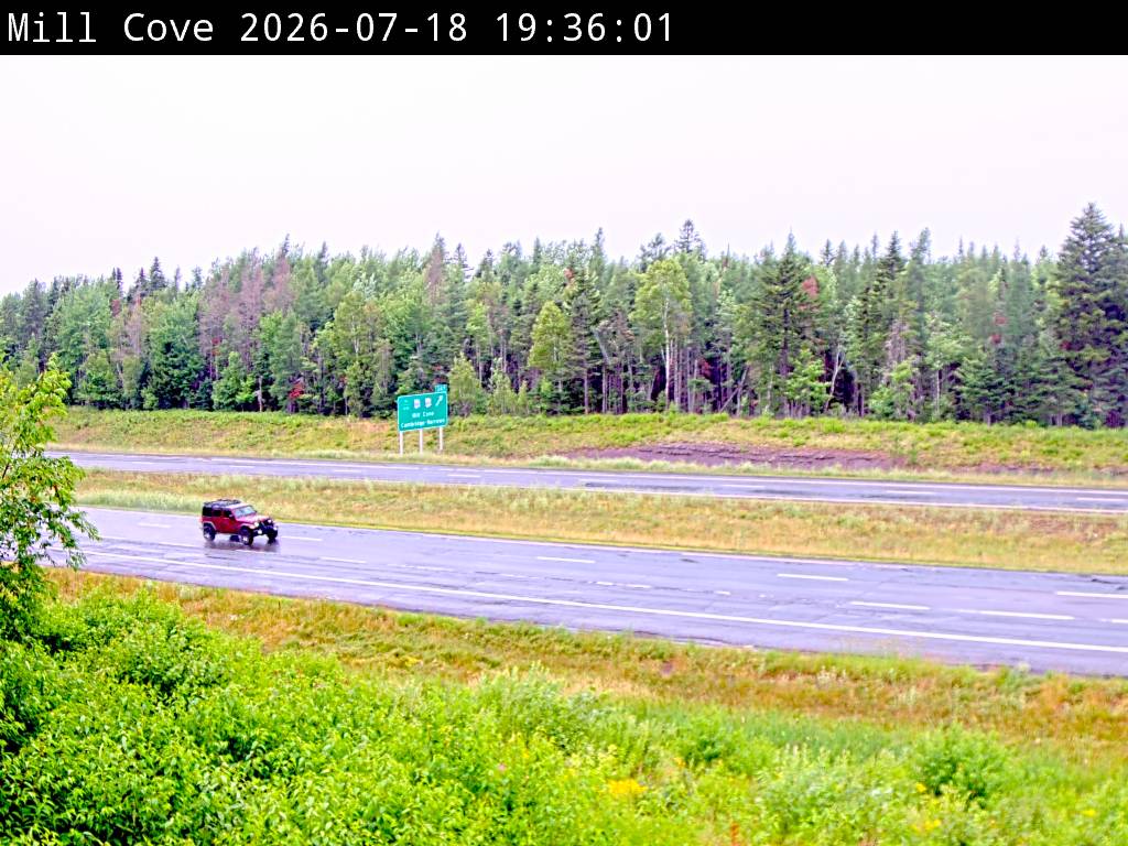 Web Cam image of Mill Cove (NB Highway 2)