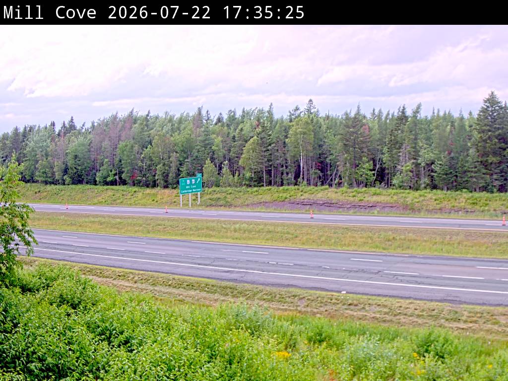 Web Cam image of Mill Cove (NB Highway 2)
