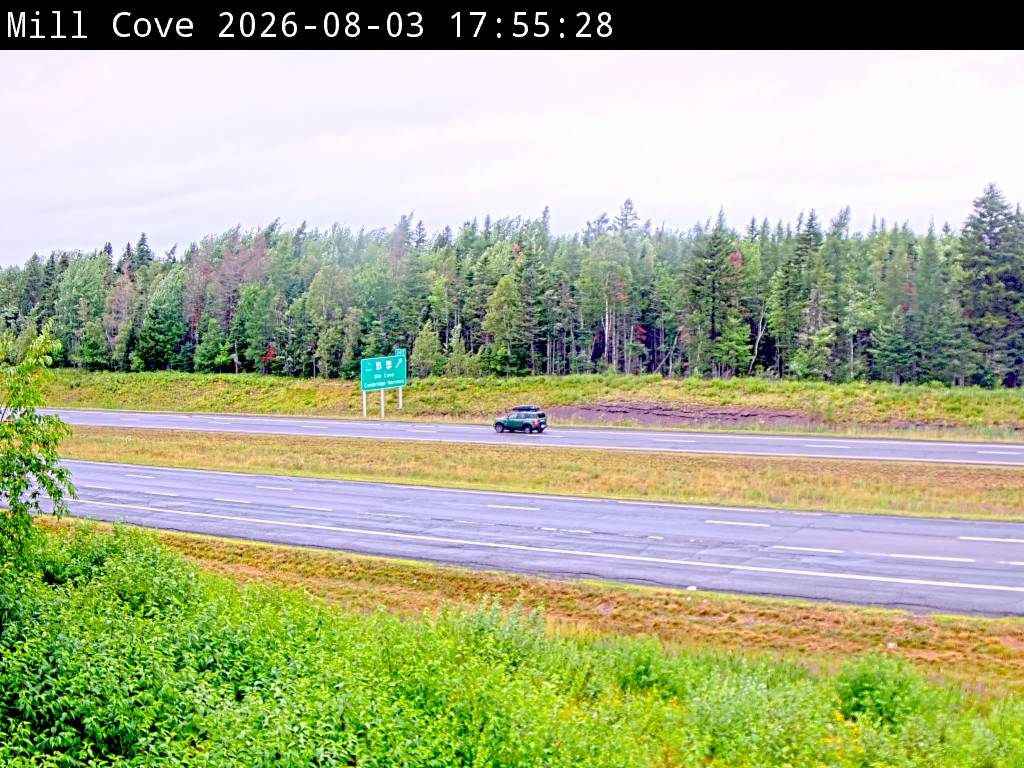 Web Cam image of Mill Cove (NB Highway 2)