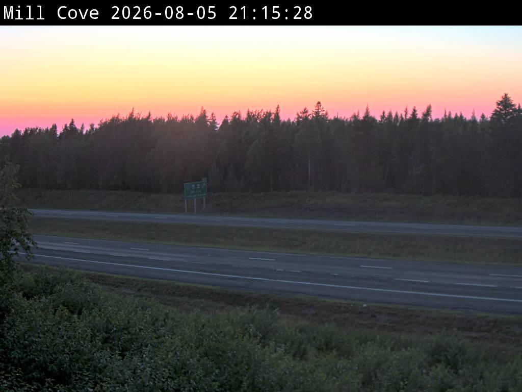 Web Cam image of Mill Cove (NB Highway 2)