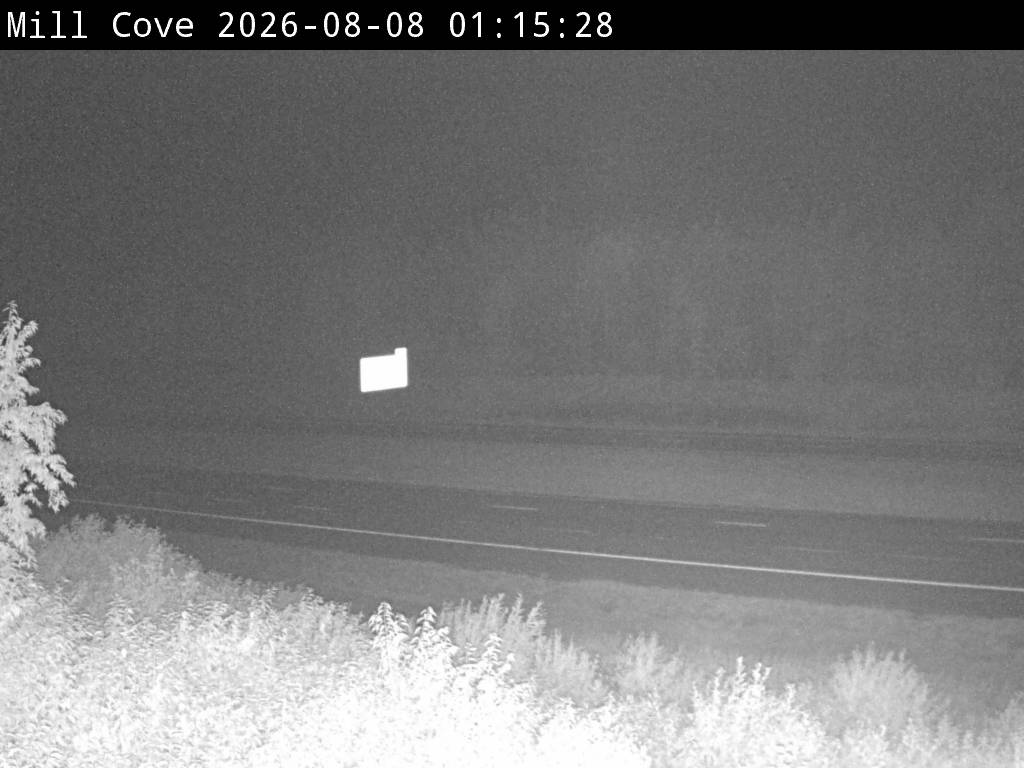 Web Cam image of Mill Cove (NB Highway 2)