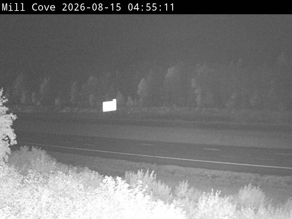 Web Cam image of Mill Cove (NB Highway 2)