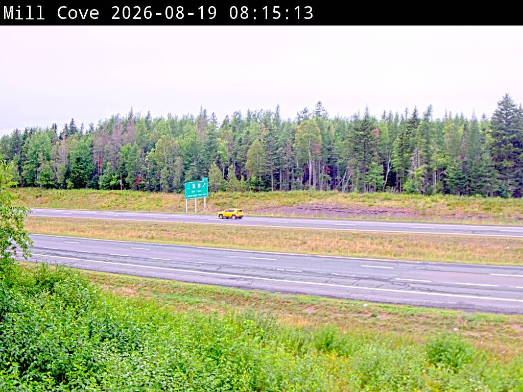 Web Cam image of Mill Cove (NB Highway 2)