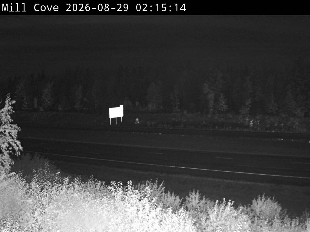 Web Cam image of Mill Cove (NB Highway 2)