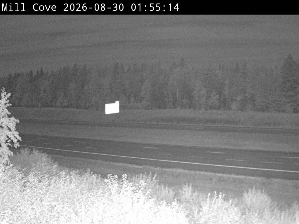Web Cam image of Mill Cove (NB Highway 2)