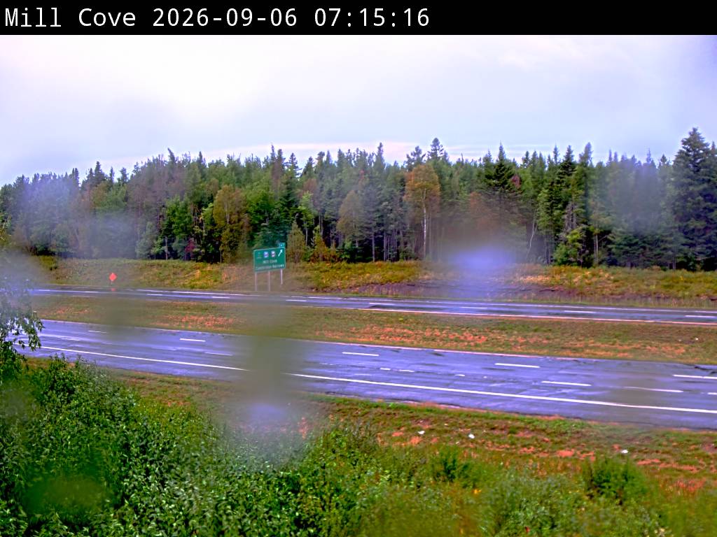 Web Cam image of Mill Cove (NB Highway 2)