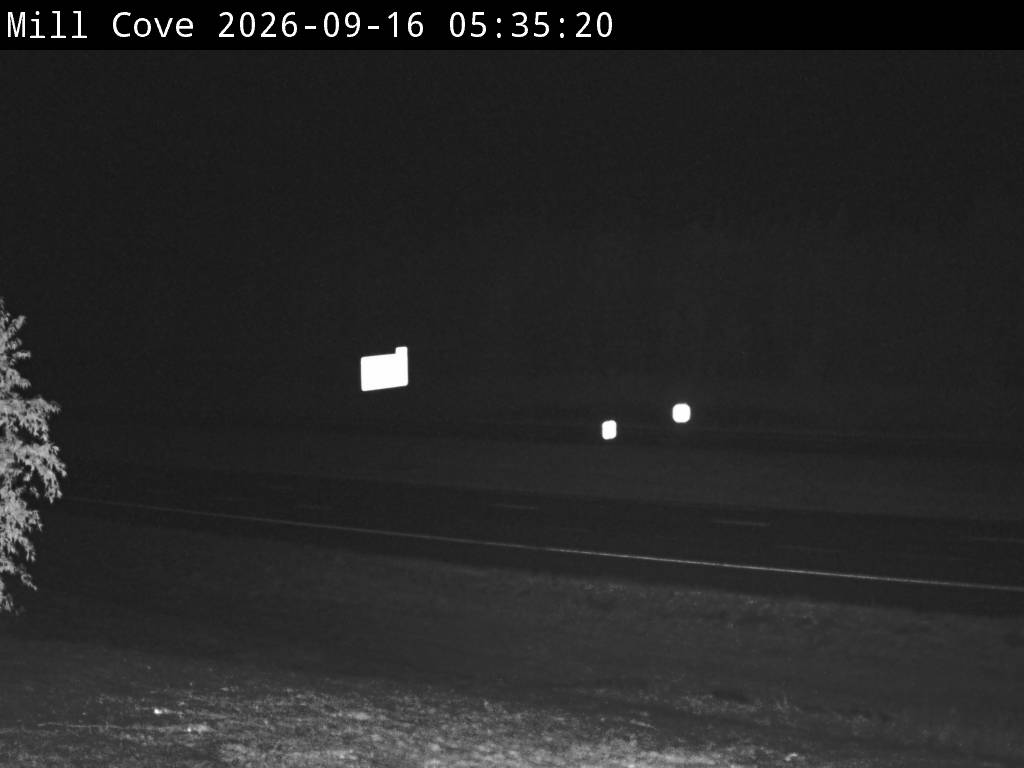 Web Cam image of Mill Cove (NB Highway 2)