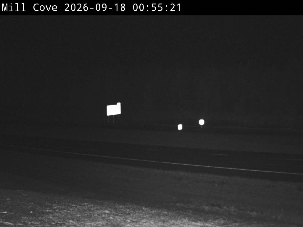 Web Cam image of Mill Cove (NB Highway 2)