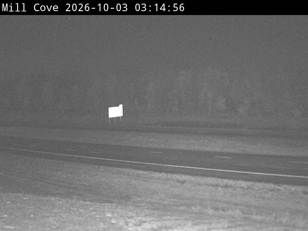 Web Cam image of Mill Cove (NB Highway 2)