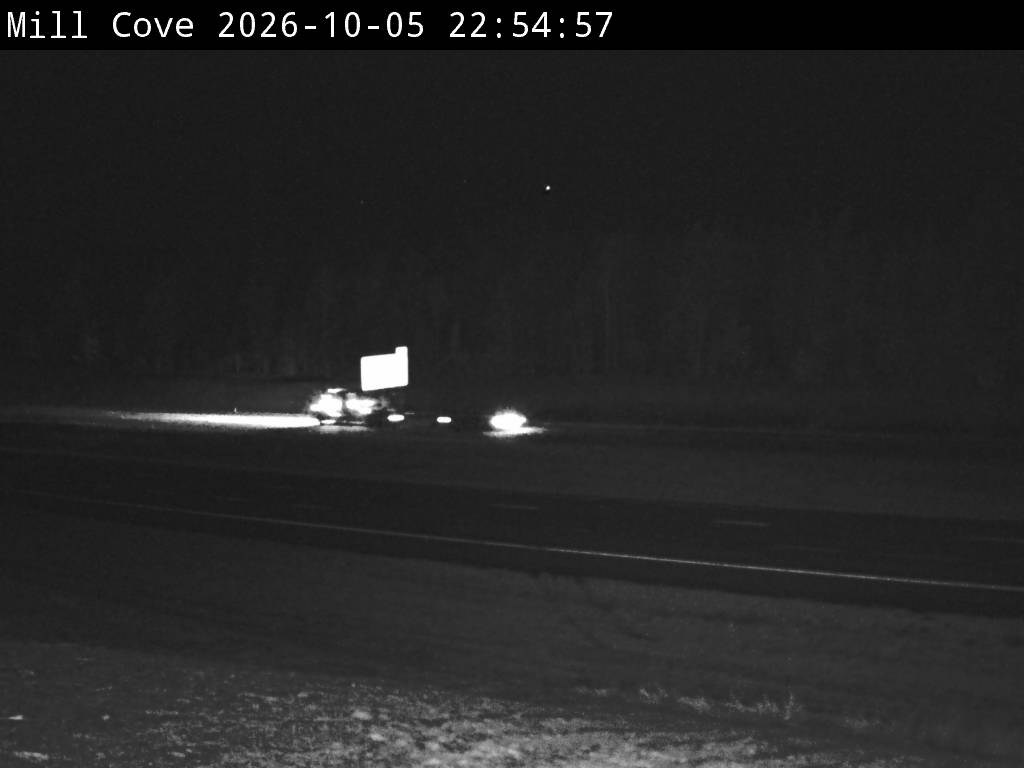Web Cam image of Mill Cove (NB Highway 2)