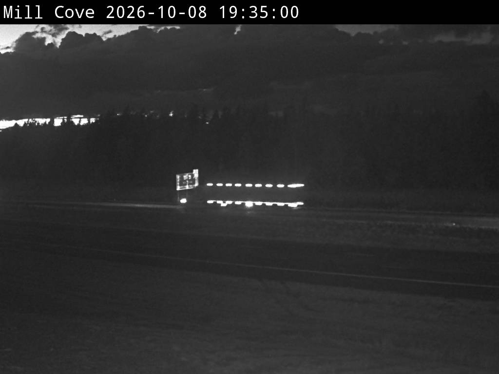 Web Cam image of Mill Cove (NB Highway 2)
