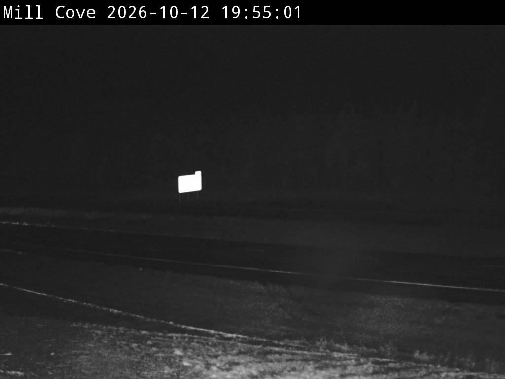 Web Cam image of Mill Cove (NB Highway 2)