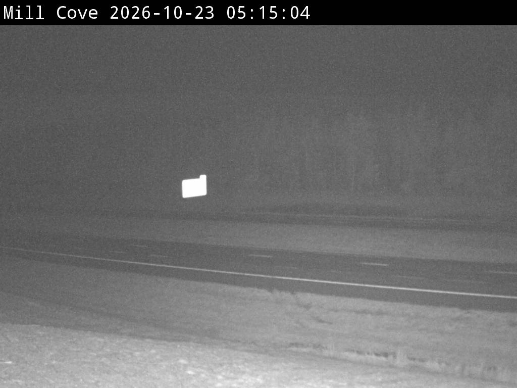 Web Cam image of Mill Cove (NB Highway 2)