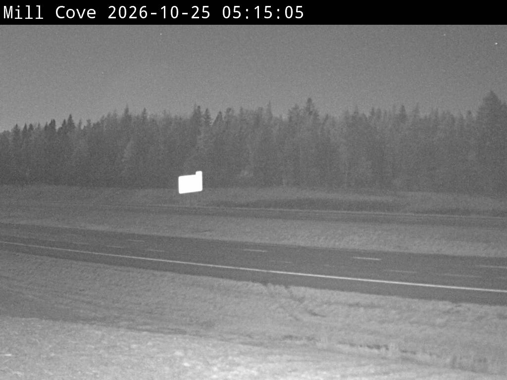 Web Cam image of Mill Cove (NB Highway 2)