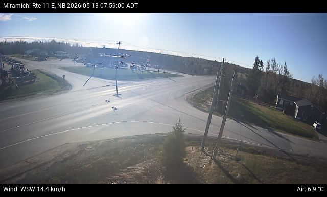 Web Cam image of Miramichi (NB Highway 11)