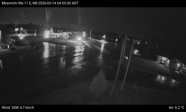 Web Cam image of Miramichi (NB Highway 11)