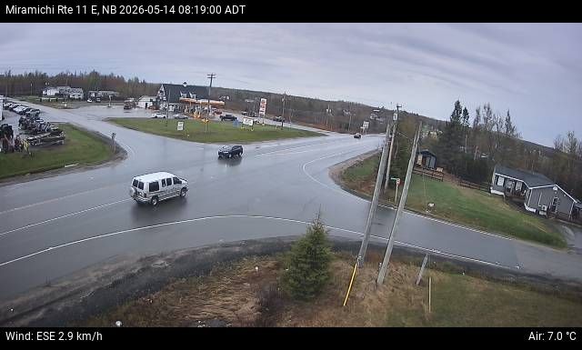 Web Cam image of Miramichi (NB Highway 11)
