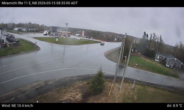 Web Cam image of Miramichi (NB Highway 11)