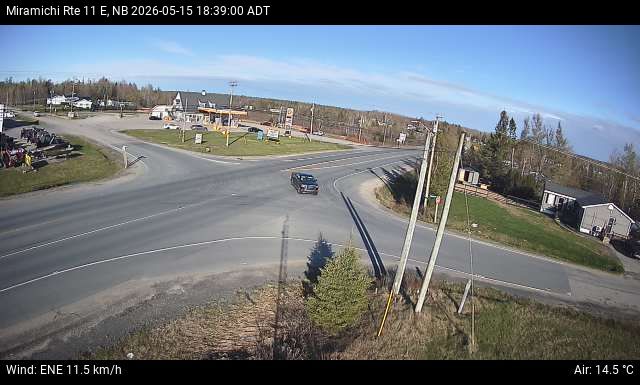 Web Cam image of Miramichi (NB Highway 11)