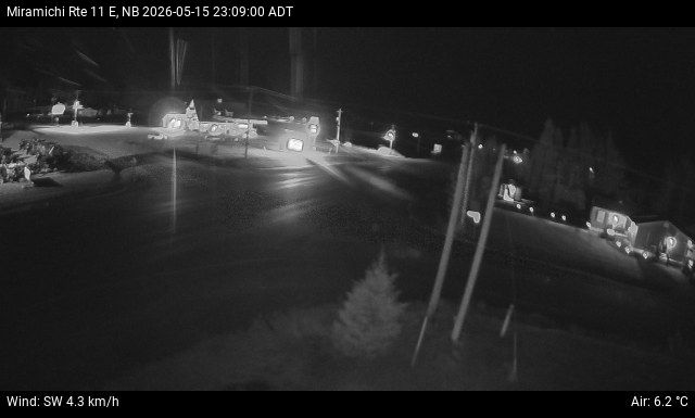Web Cam image of Miramichi (NB Highway 11)