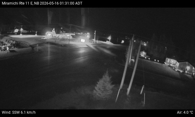Web Cam image of Miramichi (NB Highway 11)
