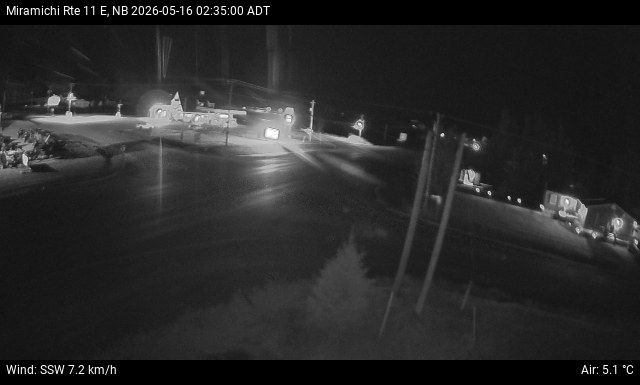 Web Cam image of Miramichi (NB Highway 11)