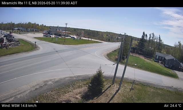 Web Cam image of Miramichi (NB Highway 11)